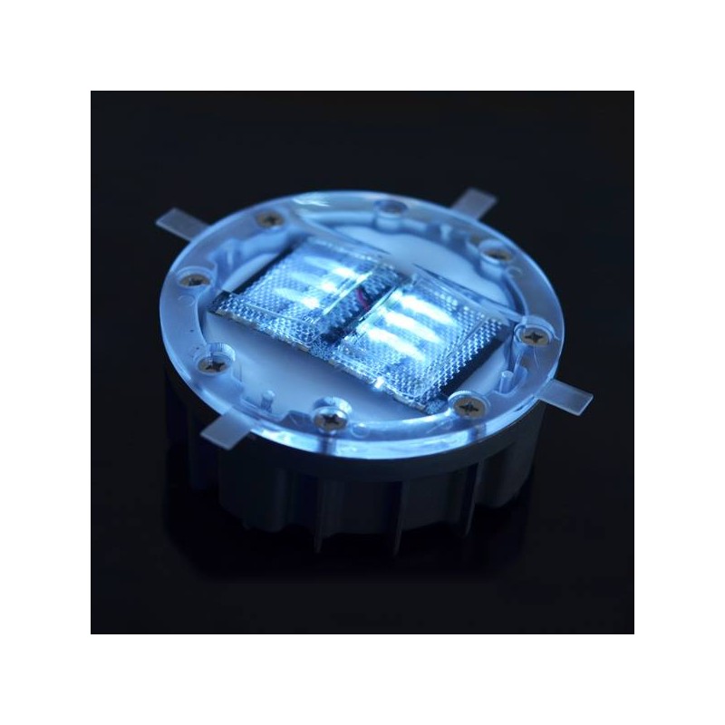 Solární LED dopravní knoflík (kočičí oko)